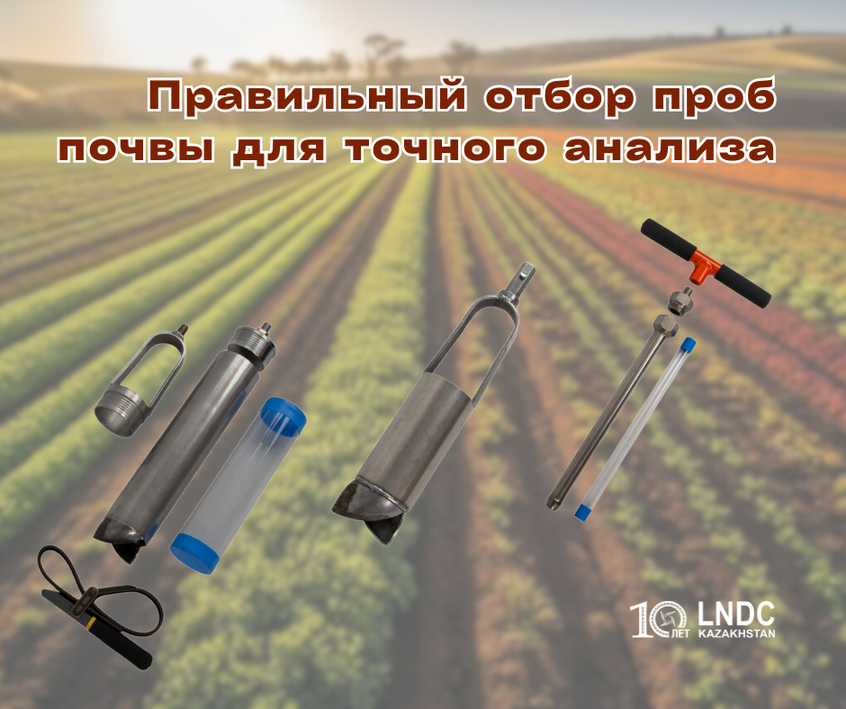Правильный отбор проб почвы для точного анализа